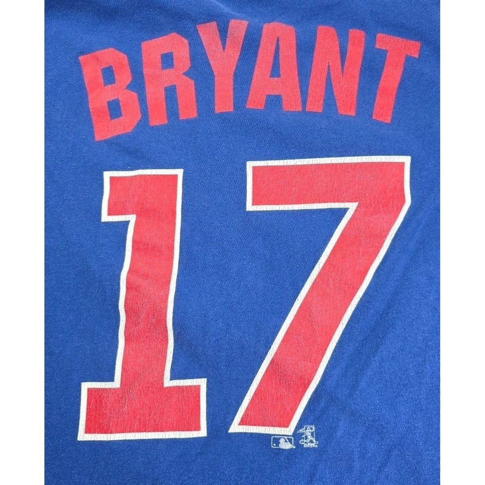 Kris Bryant Chicago Cubs  Men's Blue Jersey T Shirt XL‎ GENERAL MERCHANDISE